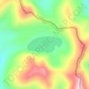 Fish Lake topographic map, elevation, terrain