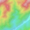 Sungai Kerian Kiri topographic map, elevation, terrain