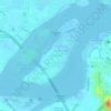 Duyong Island topographic map, elevation, terrain