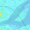 Pulau Raja topographic map, elevation, terrain