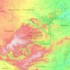 Nagarjuna Sagar-Srisailam WLS topographic map, elevation, terrain