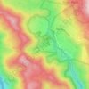 Santa Ynez Reservoir topographic map, elevation, terrain