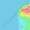 Seal Rocks topographic map, elevation, terrain