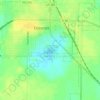 Sheffy Park topographic map, elevation, terrain