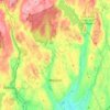 Weston topographic map, elevation, terrain