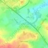 Hemsworth Water Park topographic map, elevation, terrain