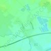 Poenari topographic map, elevation, terrain