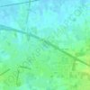 Klein strand topographic map, elevation, terrain