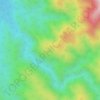 ST7 topographic map, elevation, terrain