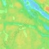 Cosby Creek topographic map, elevation, terrain