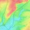 Purdown topographic map, elevation, terrain