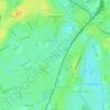 Hob Moor topographic map, elevation, terrain