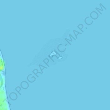 Pulau Ular topographic map, elevation, terrain