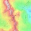 Rifugio Vitale Giacoletti topographic map, elevation, terrain