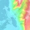 Чураево topographic map, elevation, terrain