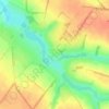 Kostiantynivka topographic map, elevation, terrain