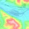 Allegheny River topographic map, elevation, terrain