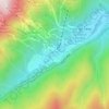 Village Green topographic map, elevation, terrain