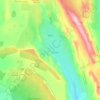 Qobu topographic map, elevation, terrain