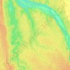 Мезень topographic map, elevation, terrain