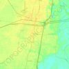 Opelousas topographic map, elevation, terrain