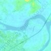 sông Bàn Thạch topographic map, elevation, terrain