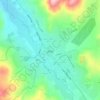 Khalkhal topographic map, elevation, terrain