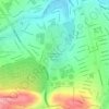 Johannesburg Botanical Gardens topographic map, elevation, terrain