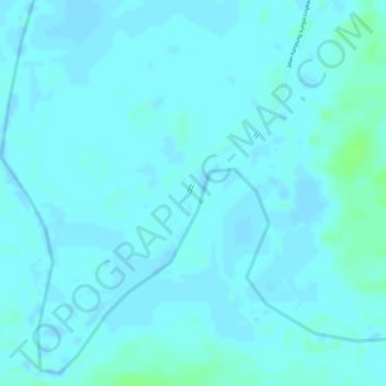 Kampung Sungai Lingkau topographic map, elevation, terrain