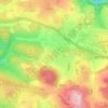 Meona topographic map, elevation, terrain