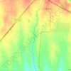 Indian Creek topographic map, elevation, terrain