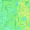 Egypt Lake-Leto topographic map, elevation, terrain