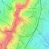 Intermediate Lake topographic map, elevation, terrain