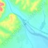 Munda Headworks topographic map, elevation, terrain