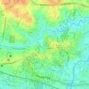 Taman Cerdas Kecamatan Jebres topographic map, elevation, terrain