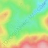 Foxtor Mires topographic map, elevation, terrain