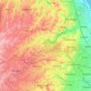MBEZI RIVER topographic map, elevation, terrain