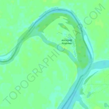 Dnieper topographic map, elevation, terrain