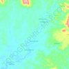 Babuat River topographic map, elevation, terrain