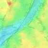 Jacobs Landing topographic map, elevation, terrain