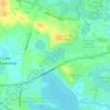 Cranberry Lake topographic map, elevation, terrain