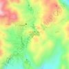 Echo Valley topographic map, elevation, terrain