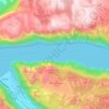 Frafjord topographic map, elevation, terrain
