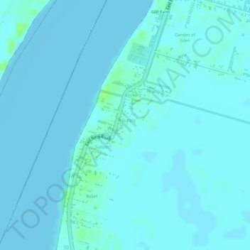 Supply topographic map, elevation, terrain