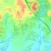 Dataran Nilai topographic map, elevation, terrain