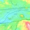 Tecate topographic map, elevation, terrain