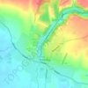 Pickering Beck topographic map, elevation, terrain