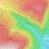 Platte Clove topographic map, elevation, terrain