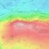 The Chevin topographic map, elevation, terrain