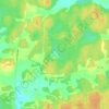 Linsjön topographic map, elevation, terrain